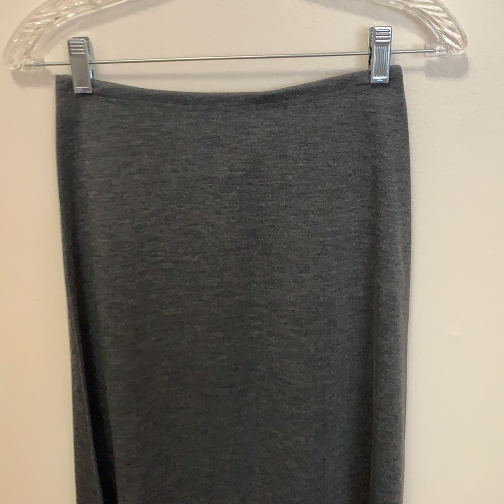 Long Grey Skirt